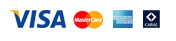 Aceptamos tarjetas Visa, Mastercard e Italcred